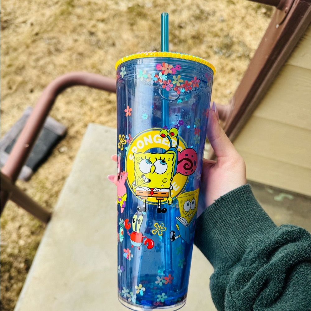 SpongeBob SquarePants Blue Tumbler
